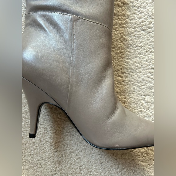 NIB Kendall + Kylie Calla Leather Slouch Boot in Taupe Leather - Size 8 - Picture 15 of 15